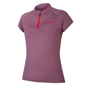 NWT Endura Singletrack Lite Jersey Mulberry violet pink Women's Snall